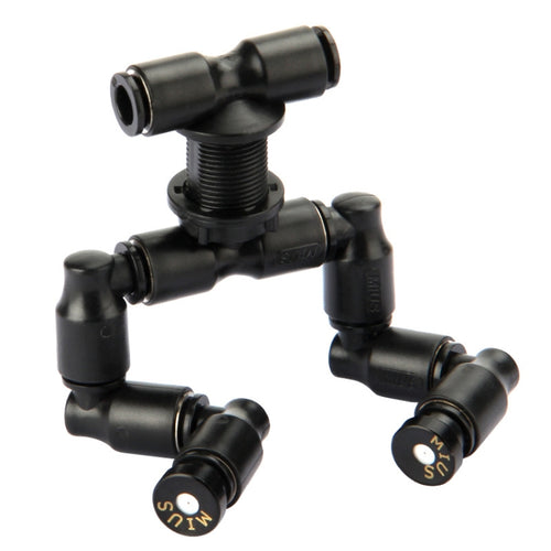 MS-PT03 Rainforest ถังภูมิทัศน์ปีนเขาสัตว์เลี้ยง Feeding กล่องมินิสเปรย์ Double-HEAD Atomization Cooling หัวฉีด, MS-PT03