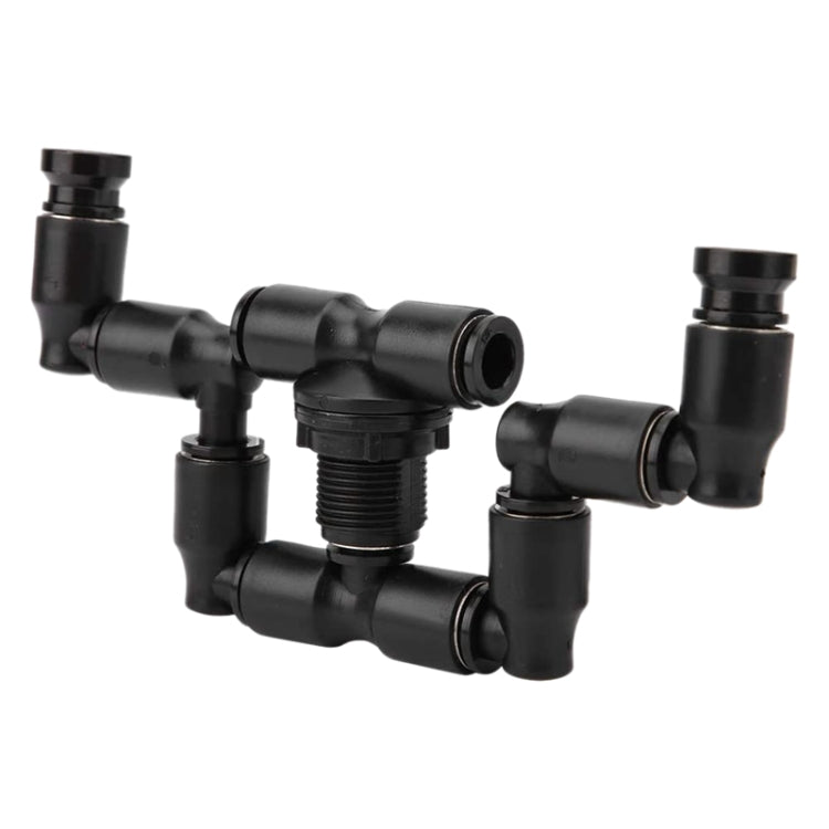 MS-PT03 Rainforest ถังภูมิทัศน์ปีนเขาสัตว์เลี้ยง Feeding กล่องมินิสเปรย์ Double-HEAD Atomization Cooling หัวฉีด, MS-PT03