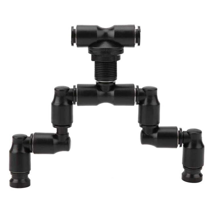 MS-PT03 Rainforest ถังภูมิทัศน์ปีนเขาสัตว์เลี้ยง Feeding กล่องมินิสเปรย์ Double-HEAD Atomization Cooling หัวฉีด, MS-PT03