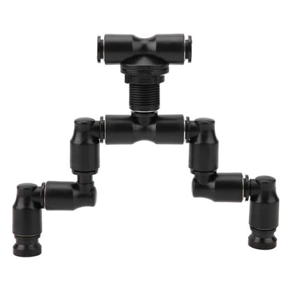 MS-PT03 Rainforest ถังภูมิทัศน์ปีนเขาสัตว์เลี้ยง Feeding กล่องมินิสเปรย์ Double-HEAD Atomization Cooling หัวฉีด, MS-PT03
