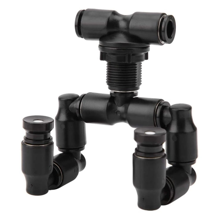 MS-PT03 Rainforest ถังภูมิทัศน์ปีนเขาสัตว์เลี้ยง Feeding กล่องมินิสเปรย์ Double-HEAD Atomization Cooling หัวฉีด, MS-PT03