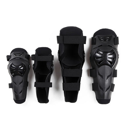 SULAITE กีฬากลางแจ้งอุปกรณ์ป้องกันการขี่วิบากมอเตอร์สปอร์ตสนับเข่าข้อศอก, Free Size