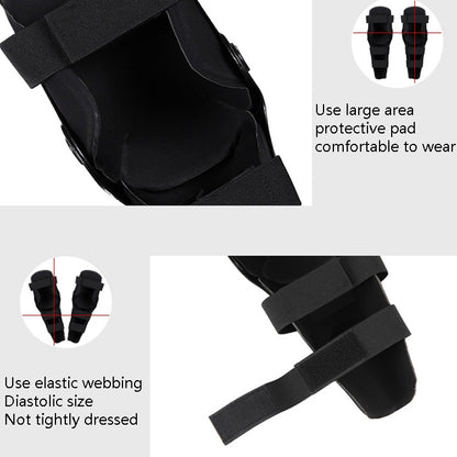 SULAITE กีฬากลางแจ้งอุปกรณ์ป้องกันการขี่วิบากมอเตอร์สปอร์ตสนับเข่าข้อศอก, Free Size