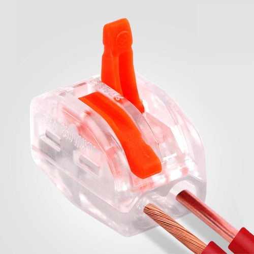 10 PCS VSE-412W Terminal Building สายไฟขั้วต่อ Push-in Quick Connection Terminal, VSE-412W