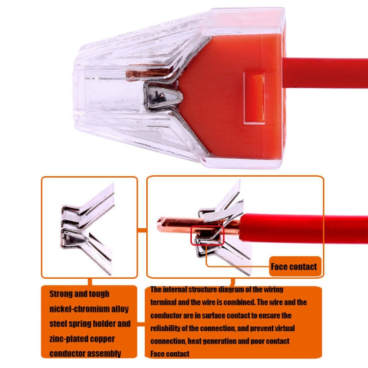 10 ชิ้น VSE-104 ขั้วต่อสายไฟอย่างรวดเร็ว