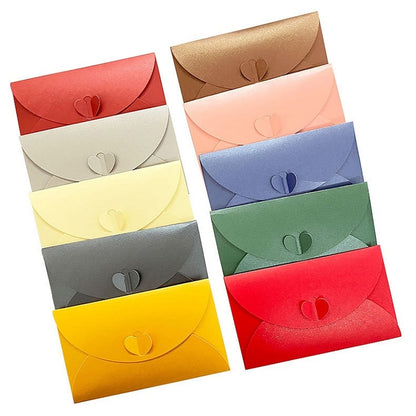50 ชิ้น Love Buckle Pearl Paper Hot Stamping จดหมายเชิญซองจดหมาย