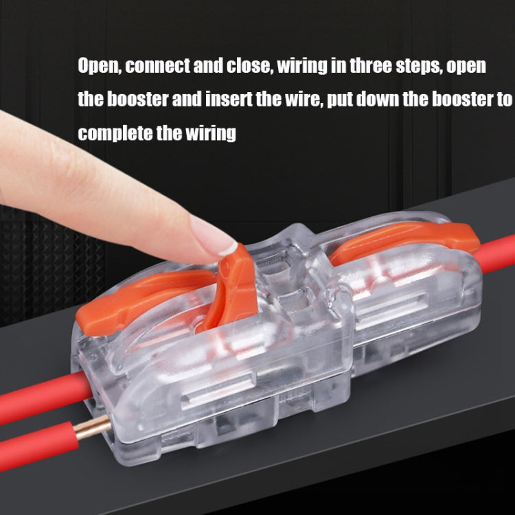 10 ชิ้นมัลติฟังก์ชั่นสาขาลวดก้นลวดทองแดงขั้วเชื่อมต่อที่รวดเร็ว, F12 Orange Handle One in Two Out