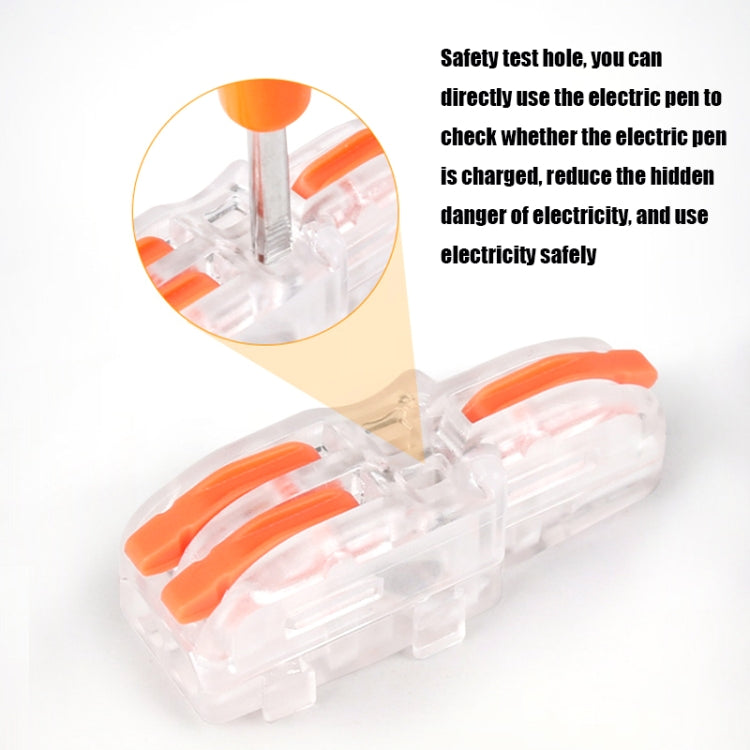 10 ชิ้นมัลติฟังก์ชั่นสาขาลวดก้นลวดทองแดงขั้วเชื่อมต่อที่รวดเร็ว, F12 Orange Handle One in Two Out