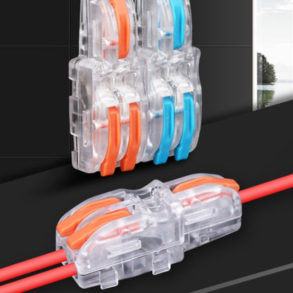 10 ชิ้นมัลติฟังก์ชั่นสาขาลวดก้นลวดทองแดงขั้วเชื่อมต่อที่รวดเร็ว, F12 Orange Handle One in Two Out
