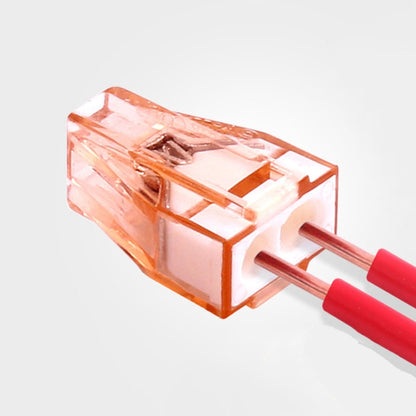 10 PCS 602A ลวด Quick Connector Terminal Block Plug-In Parallel Splitter CRIMP CAP ขั้วต่อฉนวนทองแดง