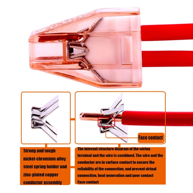 10 PCS 602A ลวด Quick Connector Terminal Block Plug-In Parallel Splitter CRIMP CAP ขั้วต่อฉนวนทองแดง