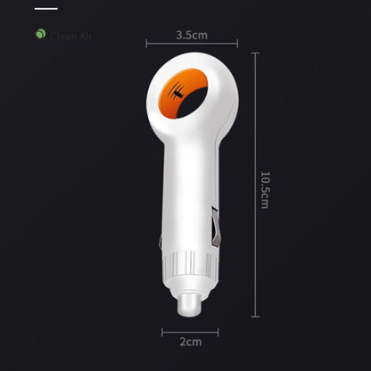 EP501 USB Mini Car Removal ควันบุหรี่มือสอง PM2.5 เครื่องฟอกอากาศไอออนลบ, EP501 White, EP501 Black