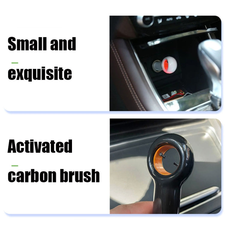 EP501 USB Mini Car Removal ควันบุหรี่มือสอง PM2.5 เครื่องฟอกอากาศไอออนลบ, EP501 White, EP501 Black