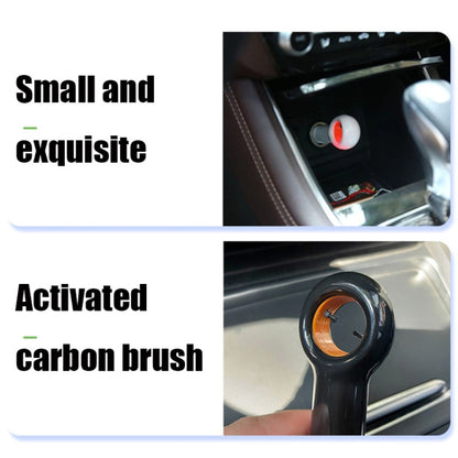 EP501 USB Mini Car Removal ควันบุหรี่มือสอง PM2.5 เครื่องฟอกอากาศไอออนลบ, EP501 White, EP501 Black