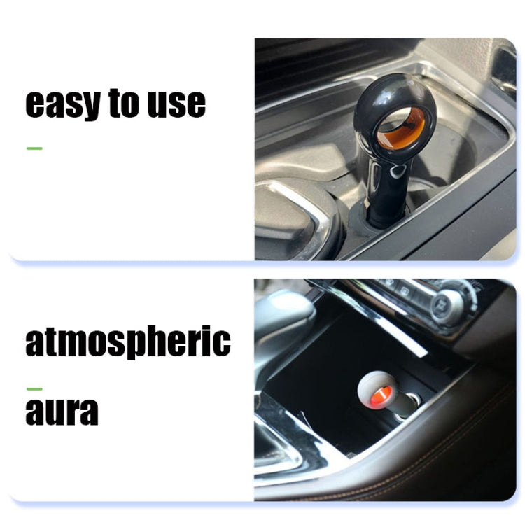 EP501 USB Mini Car Removal ควันบุหรี่มือสอง PM2.5 เครื่องฟอกอากาศไอออนลบ, EP501 White, EP501 Black