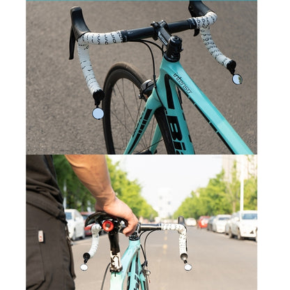 กระจกมองหลังจักรยานกระจกถนนแฮนด์ปลั๊กอุปกรณ์สะท้อนแสงจักรยาน, Handlebar Plug