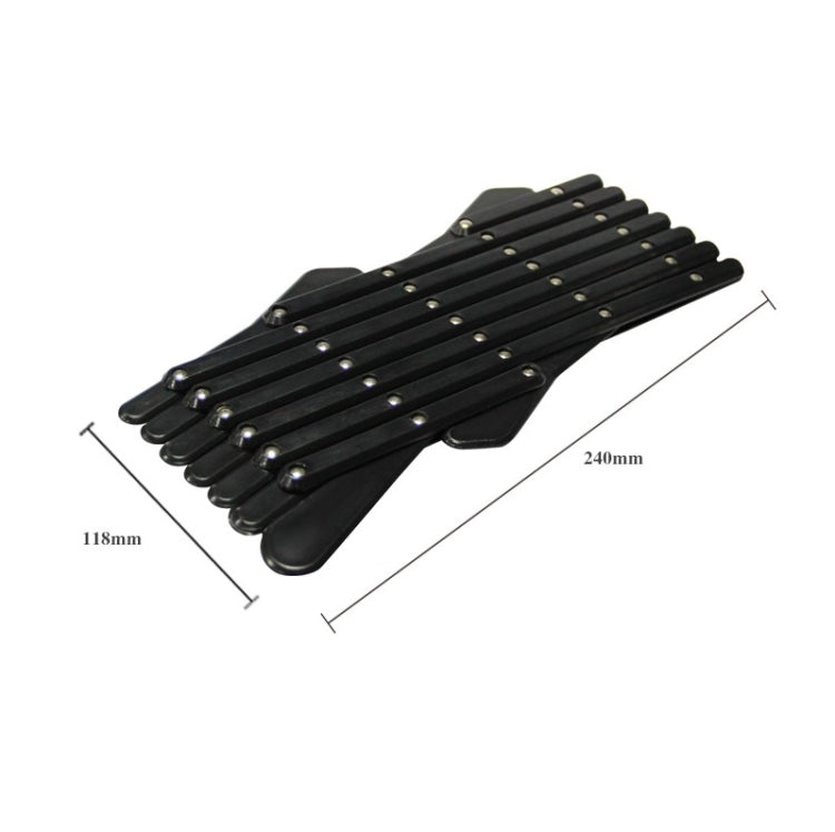 สัตว์เลี้ยง รถ รั้วป้องกันหน้าต่าง รถ รั้วป้องกันแบบพับเก็บได้, 24x11.8x1.2cm, 24x17.7x1.2cm