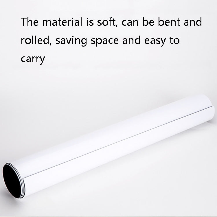 Deli Soft Iron ไวท์บอร์ดสติ๊กเกอร์ติดผนัง Office Study Home Erasable Magnetic Whiteboard สติกเกอร์, 8710 (0.6x450x1000mm), 8715 (0.5x450x1000mm)