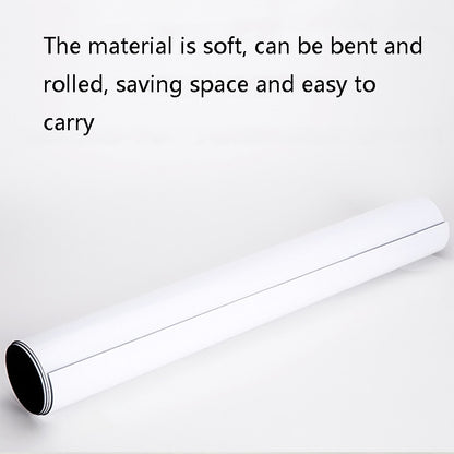 Deli Soft Iron ไวท์บอร์ดสติ๊กเกอร์ติดผนัง Office Study Home Erasable Magnetic Whiteboard สติกเกอร์, 8710 (0.6x450x1000mm), 8715 (0.5x450x1000mm)