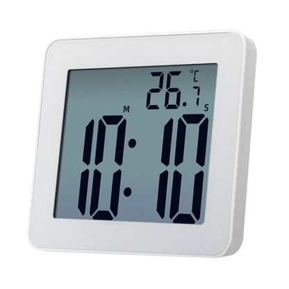 นาฬิกาแขวนกันน้ำ LCD นาฬิกาห้องน้ำห้องครัวนาฬิกาปลุกอิเล็กทรอนิกส์, Waterproof Wall Clock