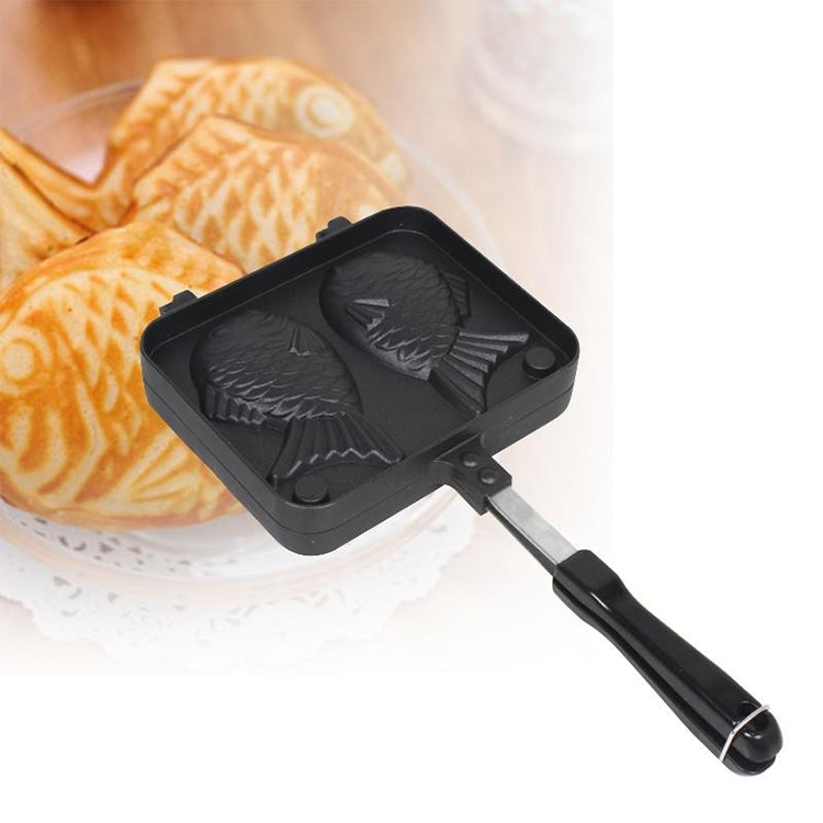 รูปปลา Bakeware กระทะวาฟเฟิลเบเกอรี่ Sea Bream เค้กแม่พิมพ์เครื่องมือบ้าน, Fish-Shaped Waffle Pan