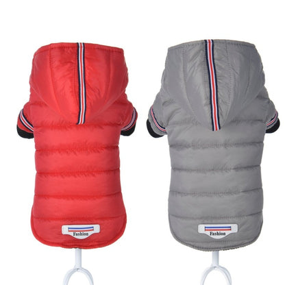 ฤดูหนาวสัตว์เลี้ยงสุนัขเสื้อผ้าอุ่นลงเสื้อแจ็คเก็ตกันน้ำเสื้อHoodiesสำหรับChihuahuaสุนัขขนาดกลางขนาดเล็กPuppy, S, XL, L