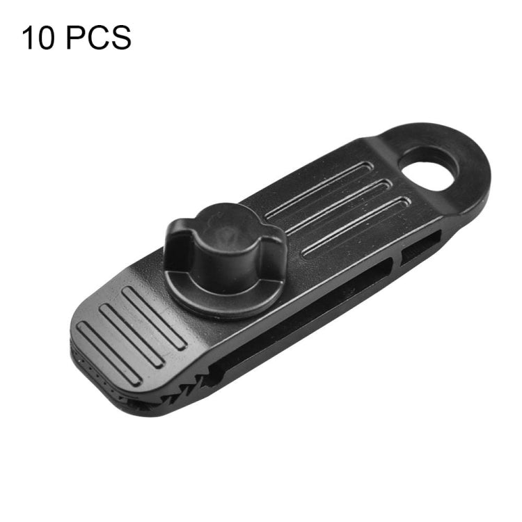 10 PCS Outdoor Camping Canopy คลิปกันลมเต็นท์จุดดึงเพิ่มเติมคลิปพลาสติกกันฝน Tarp คลิปยึด, B Clip, B Clip + Bouncy Ball