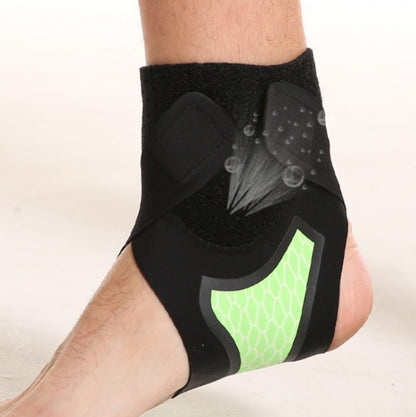 Neoprene กีฬาข้อเท้าสนับสนุนการบีบอัดข้อเท้าสนับสนุนคงที่สายรัดป้องกัน, Left Foot (Black), Right Foot (Black), Left Foot (Green), Right Foot (Green), Left Foot (Purple), Right Foot (Purple)