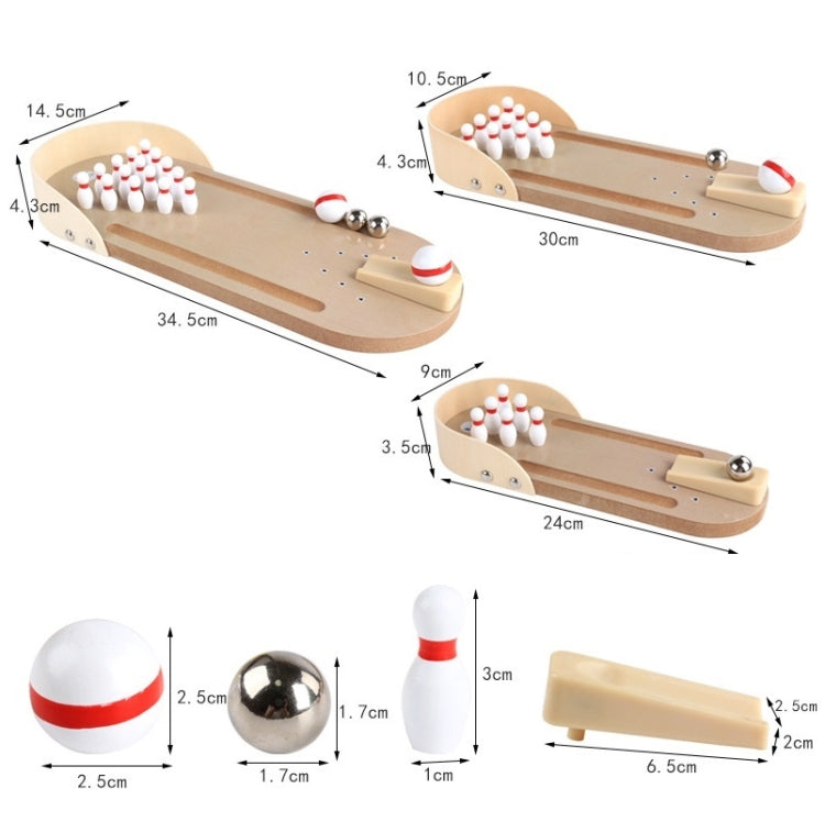 มินิปริศนาเดสก์ท็อปโบว์ลิ่งในร่มผู้ปกครอง-เด็ก Decompression ของเล่นขนาด:, Small, Medium, Large