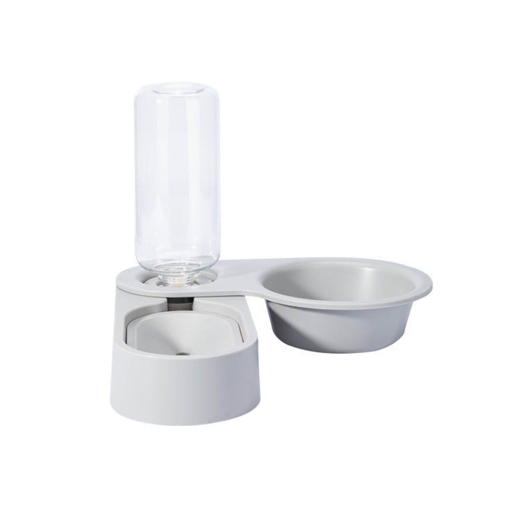อุปกรณ์สำหรับสัตว์เลี้ยง สุนัข แมว ชามอาหารพับหมุนชามคู่, Green Without Bowl, Purple Without Bowl, Pink Without Bowl, Gray Without Bowl, Green With Bowl, Purple With Bowl, Pink With Bowl, Gray With Bowl