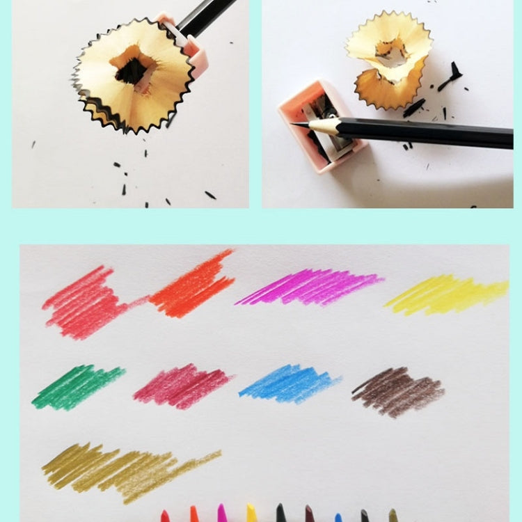 ชุดดินสอสีน้ำมันหกเหลี่ยม 50 สีศิลปะการวาดภาพชุดดินสอสี, 50-Color Pencil Set
