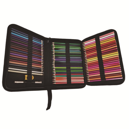 ชุดกระเป๋าดินสอสีมันหกเหลี่ยม 72 สี, 72 Color Hexagon Pencil