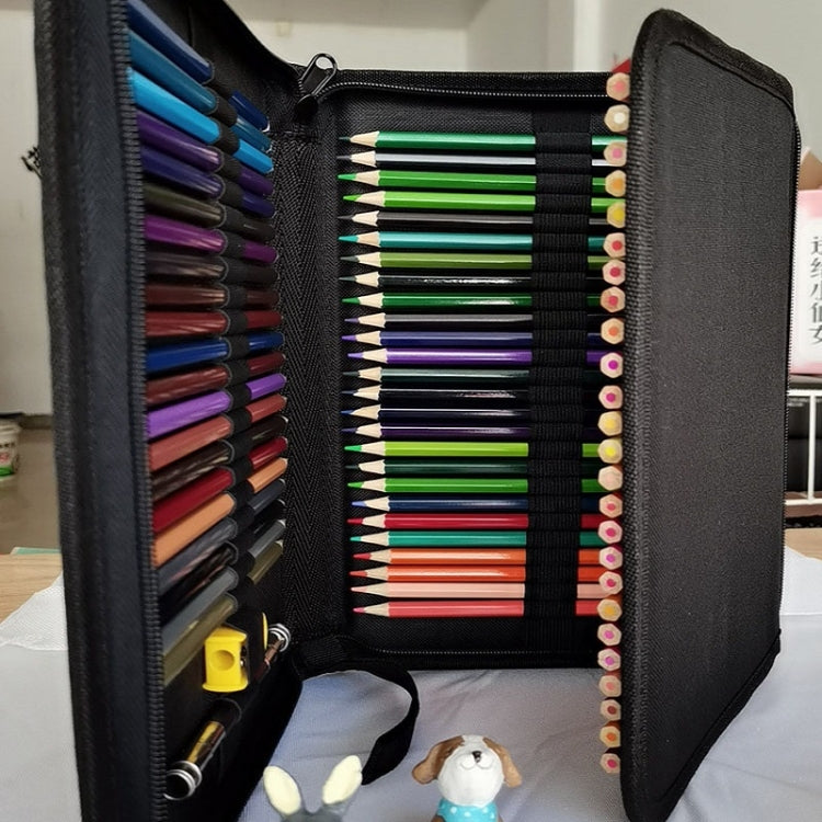 ชุดกระเป๋าดินสอสีมันหกเหลี่ยม 72 สี, 72 Color Hexagon Pencil