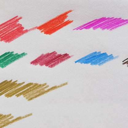 ชุดกระเป๋าดินสอสีมันหกเหลี่ยม 72 สี, 72 Color Hexagon Pencil