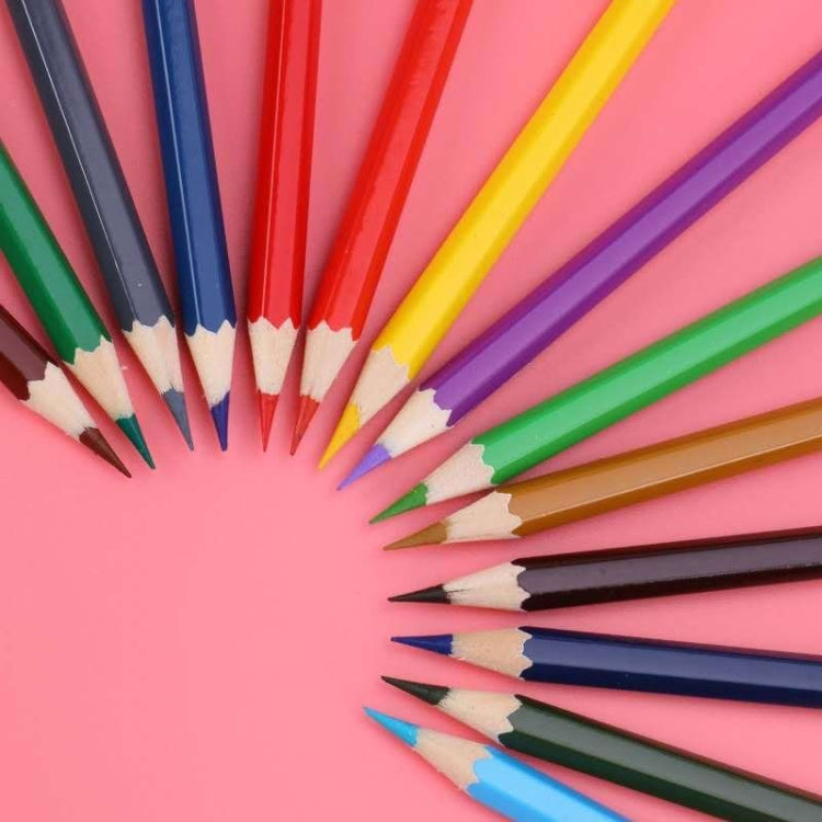 ชุดกระเป๋าดินสอสีมันหกเหลี่ยม 72 สี, 72 Color Hexagon Pencil