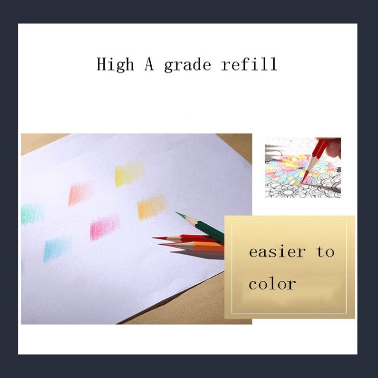ดินสอสีกล่องดีบุก 72 สี, 72-Color Pencils