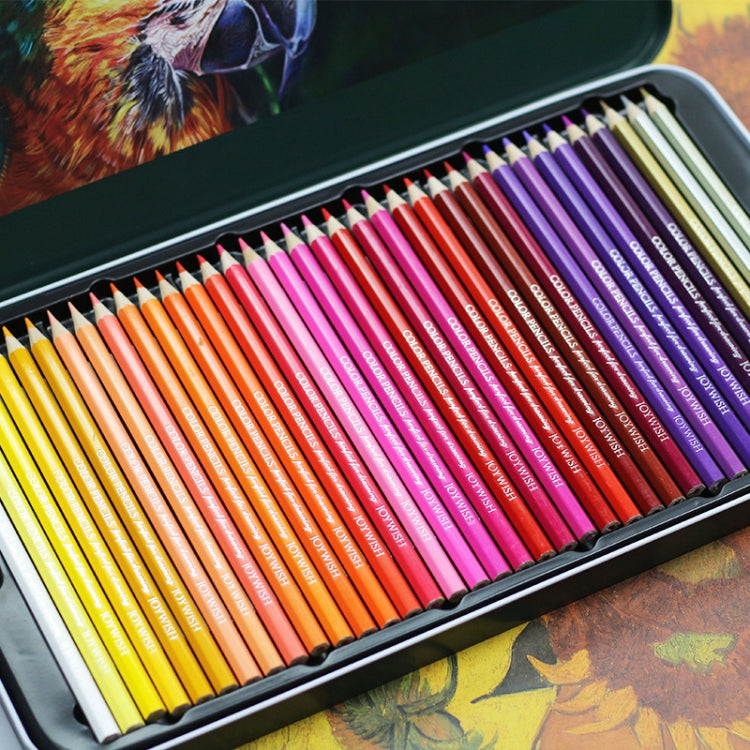 ดินสอสีกล่องดีบุก 72 สี, 72-Color Pencils