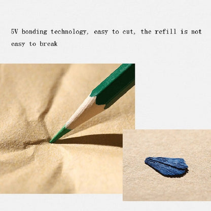 ดินสอสีกล่องดีบุก 72 สี, 72-Color Pencils