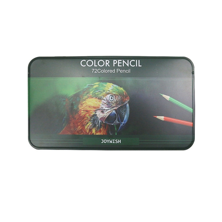 ดินสอสีกล่องดีบุก 72 สี, 72-Color Pencils