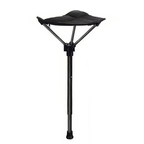 เก้าอี้พับกลางแจ้งแบบพกพาคิวที่นั่งตกปลา Mazza Telescopic เก้าอี้พับ, Folding Stool