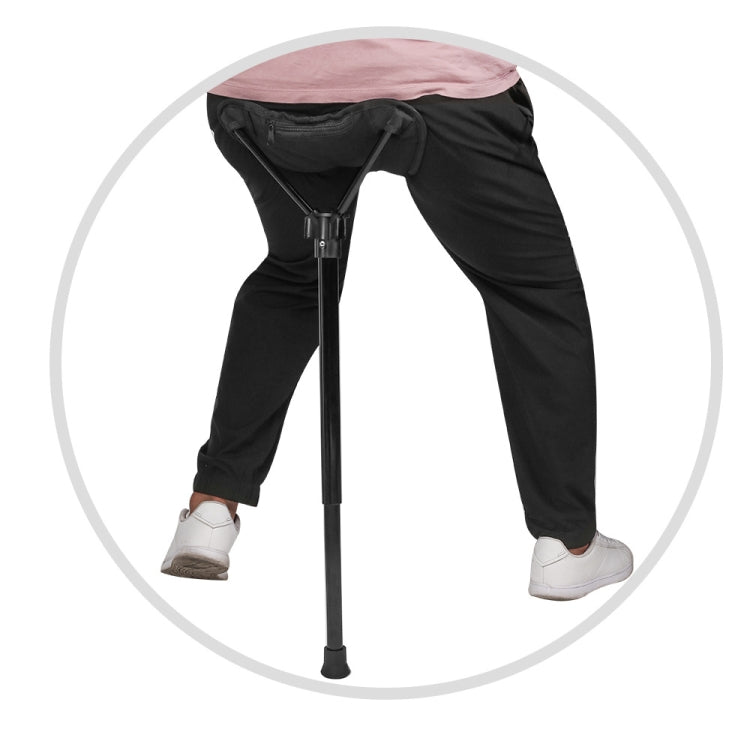 เก้าอี้พับกลางแจ้งแบบพกพาคิวที่นั่งตกปลา Mazza Telescopic เก้าอี้พับ, Folding Stool