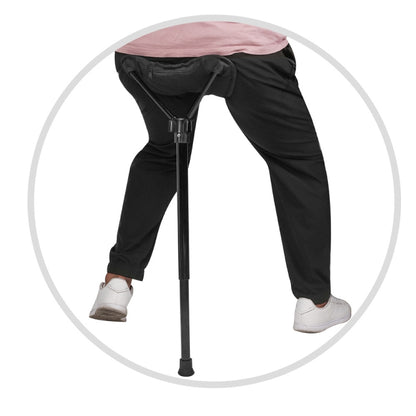 เก้าอี้พับกลางแจ้งแบบพกพาคิวที่นั่งตกปลา Mazza Telescopic เก้าอี้พับ, Folding Stool
