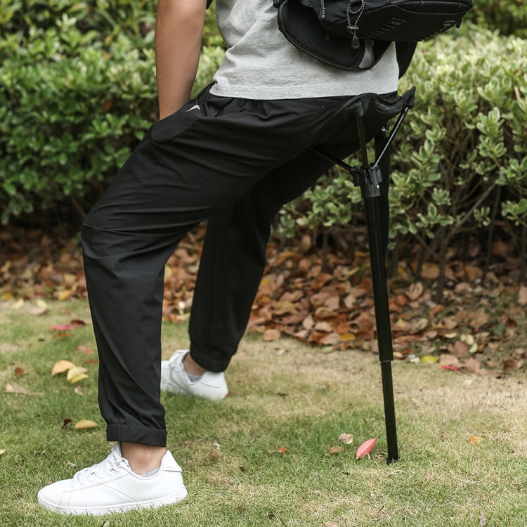 เก้าอี้พับกลางแจ้งแบบพกพาคิวที่นั่งตกปลา Mazza Telescopic เก้าอี้พับ, Folding Stool