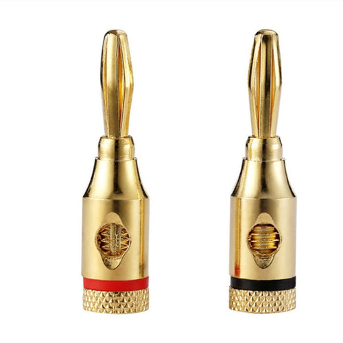 20 ชิ้น 4 มิลลิเมตร Gold-Plated กล้วยหัวปลั๊กเสียงซ็อกเก็ตสายลำโพงเชื่อมต่อ