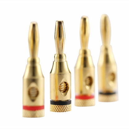 20 ชิ้น 4 มิลลิเมตร Gold-Plated กล้วยหัวปลั๊กเสียงซ็อกเก็ตสายลำโพงเชื่อมต่อ