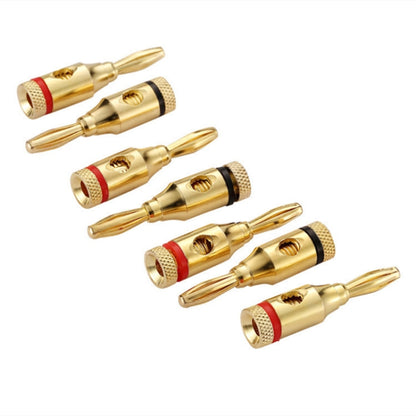 20 ชิ้น 4 มิลลิเมตร Gold-Plated กล้วยหัวปลั๊กเสียงซ็อกเก็ตสายลำโพงเชื่อมต่อ