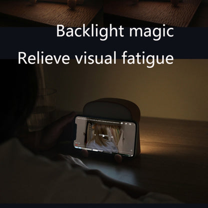 F-L-01 ไฟกลางคืนขนมปังปิ้งพร้อมที่วางโทรศัพท์มือถือห้องนอนเด็ก Timing Sleep Light, F-L-01 Toast Bread Gluttonous, F-L-01 Toast Bread Snooze, F-L-01 Toast Bread Playful