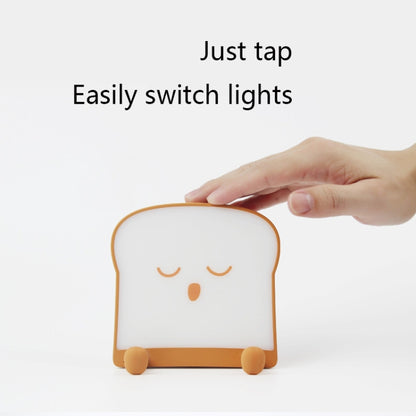 F-L-01 ไฟกลางคืนขนมปังปิ้งพร้อมที่วางโทรศัพท์มือถือห้องนอนเด็ก Timing Sleep Light, F-L-01 Toast Bread Gluttonous, F-L-01 Toast Bread Snooze, F-L-01 Toast Bread Playful