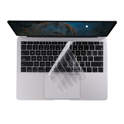 ฟิล์มป้องกันแป้นพิมพ์แล็ปท็อป TPU โปร่งใส 0.13 มม, For MacBook Air 13.3 inch A1369 & A1466, For MacBook Pro 13.3 inch A1706 & A1989 & A2159 (with Touch Bar), For MacBook Pro 15.4 inch A1707 & A1990 (with Touch Bar)