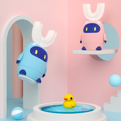Lanbeibei แปรงสีฟันไฟฟ้าอัตโนมัติรูปตัว U สำหรับเด็ก, 2-6 Years Old Plus Version (Blue), 6-12 Years Old Plus Version (Blue), 2-6 Years Old Home Version (Blue), 6-12 Years Old Home Version (Blue), 2-6 Years Old Plus Version (Pink)                       ...